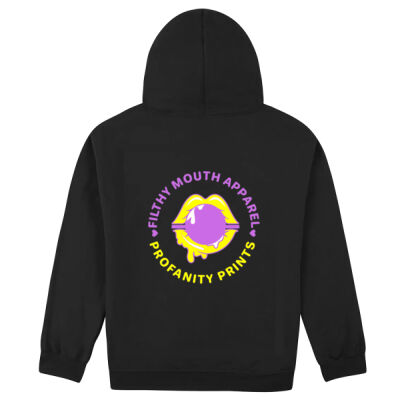 Purple and Yellow Logo Hoodie Thumbnail