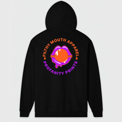 orange and purple zip hoodie  Thumbnail